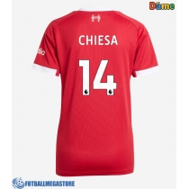 Fotballdrakt Dame Liverpool Federico Chiesa #14 Hjemmedrakt 2025-26 Kortermet